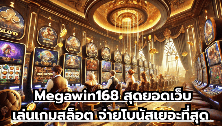 Megawin168 สุดยอดเว็บเล่นเกมสล็อต จ่ายโบนัสเยอะที่สุด ระบบมาตรฐานสูง เกมทำเงินง่าย ผ่านมือถือ