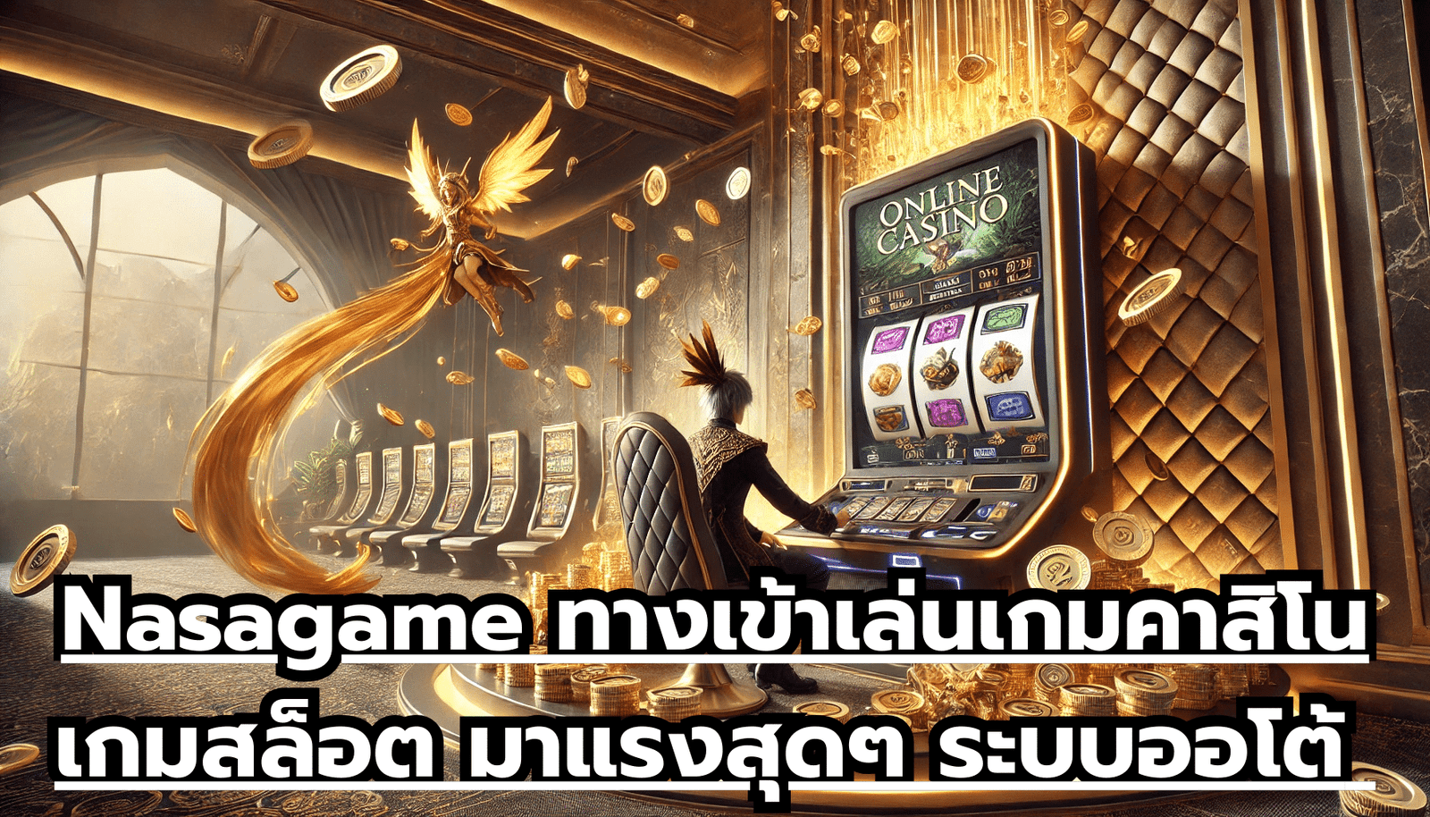 Nasagame ทางเข้าเล่นเกมคาสิโน เกมสล็อต มาแรงสุดๆ ระบบออโต้ เกมทำเงินง่ายบนมือถือ จ่ายไม่กั๊ก