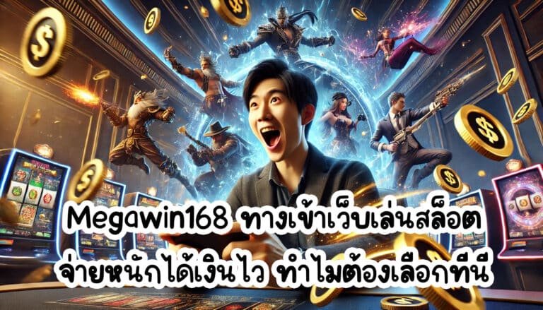 Megawin168 ทางเข้าเว็บเล่นสล็อต จ่ายหนัก ได้เงินไว ทำไมต้องเลือกที่นี่-3